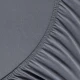 Σεντόνι με λάστιχο Jersey 100x200+40 Charcoal Grey