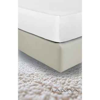 Σεντόνι Κούνιας Με Λάστιχο Jersey 70x140+15 Pure White La luna