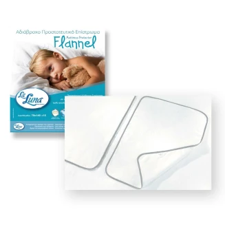 Aδιάβροχο Προστατευτικό Σελτεδάκι Flannel 40x60 Γκρί La luna