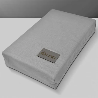 Σεντόνια Σετ Μονά Με Λάστιχο 100x200+32 Lino Moderna LGrey