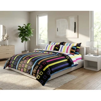 Σεντόνι Σετ Υπέρδιπλο 240X270 Sbhome Velvet Collection 3323