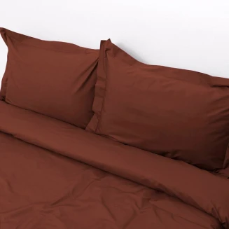 Σετ Πάπλωμα Υπέρδιπλο 220x240 Viopros Superb Percale Καμηλό