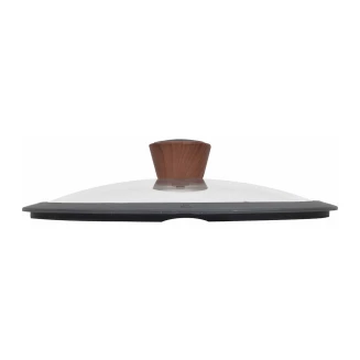 Καπάκι 29.30Πx6.20Υ Estia Stone Γυαλινο Πυραντοχο 28Cm 01-2169