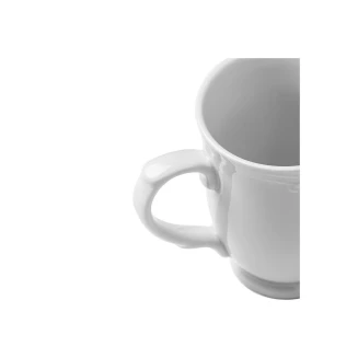 Κούπα Του Καφέ Estia Athénée Πορσελάνινη Ανάγλυφη 340ml White 07-13523