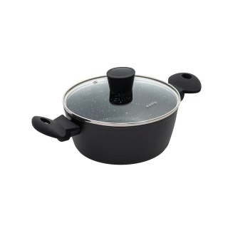 Κατσαρόλα 35.00Πx14.00Υ Estia Magma Αντικολλητικη Πρεσσαριστου Αλουμινιου 20Cm 2.3Lt 01-6129