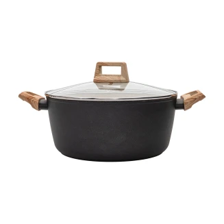 Κατσαρόλα Estia Earth Αντικολλητικη Πρεσσαριστου Αλουμινιου 28Cm 6.9Lt 01-10225