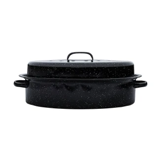 Γάστρα Estia Enamel Εμαγιε 46X32X18Cm 7.8Lt Με Σχαρα 01-9052