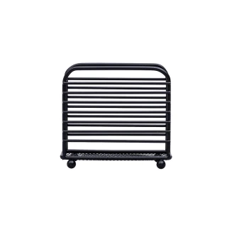 Χαρτοπετσετοθηκη Metal Black Μεταλλικη 12X5Cm Μαυρη Estia 01-1261