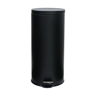Κάδος Απορριμάτων 30Lt Classic Estia Ματ Μαυρος 01-9120