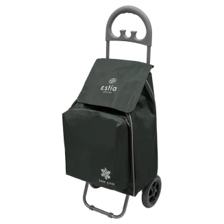 Καρότσι Λαικής Estia Ecomax Υφασματινο 40Lt Γκρι 04-9397