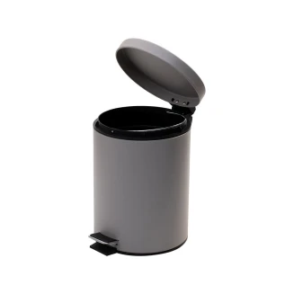 Χαρτοδοχείο Μπάνιου 5Lt 26.50x28.00 Estia Classic Ματ Taupε 02-5580