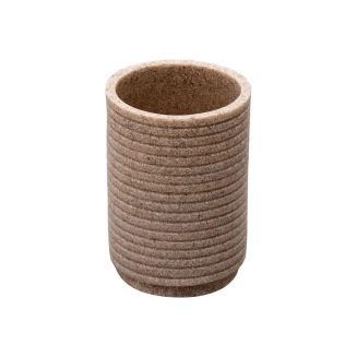 Ποτηράκι Μπάνιου Ρητίνης 7.50x10.10 Estia Μπεζ 02-1865