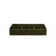 ESTIA ΚΑΛΑΘΙ ΟΡΓΑΝΩΣΗΣ 4 ΘΕΣΕΩΝ 33x23x6cm OLIVE GREEN