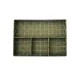 ESTIA ΚΑΛΑΘΙ ΟΡΓΑΝΩΣΗΣ 4 ΘΕΣΕΩΝ 33x23x6cm OLIVE GREEN