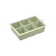 ESTIA ΠΑΓΟΘΗΚΗ ΣΙΛΙΚΟΝΗΣ 6 ΘΕΣΕΩΝ MINT GREEN 16x10x4 cm