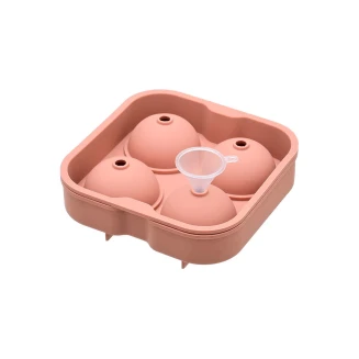 Παγοθήκη Σιλικόνης Estia 4 Θέσεων Σφαιρικό Σχήμα Rotten Apple 01-15039