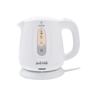 Βραστηρας Gusto White Πλαστικος 1Lt 1100W Estia 06-17224