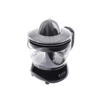 Λεμονοστίφτης 20.00Πx20.40Υ Estia Black Plus Πλαστικος 40W Με Δυο Κωνους 700Ml Μαυρος 06-11611