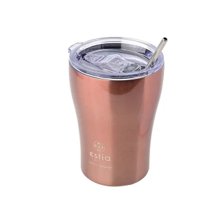Θερμός Coffee Mug Estia 8.70x12.10 Save The Aegean 350ml Rose Gold 01-12489