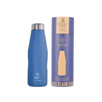 Θερμός 500ml Estia Travel Flask Save The Aegean Denim Blue 01-12052