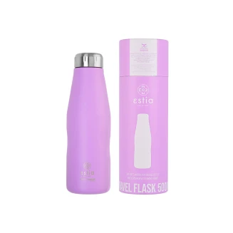 Θερμός 500ml Estia Travel Flask Save The Aegean Matte Purple 01-7805