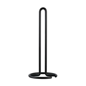 Βαση Για Ρολο Κουζινας Nickel Black Απο Κραμα Ψευδαργυρου Estia 01-5689