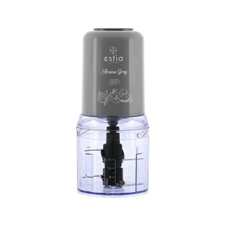 Πολυκόπτης Aroma Grey 400W Με Πλαστικό Μπόλ 500ml Estia 06-17446