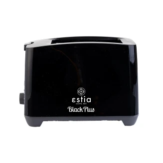 Φρυγανιέρα 25.00Πx17.10Υ Estia Black Plus 2 Θεσεων Με 7 Επιπεδα Ψησιματος 750W Μαυρη 06-12250