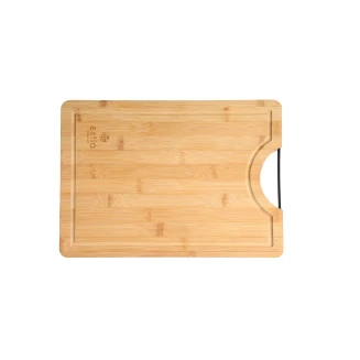 Επιφάνεια Κοπής Bamboo Essentials 35x25cm Με Μεταλλική Λαβή Estia 01-18429