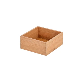 Κουτί Οργάνωσης Συρταριού Bamboo Essentials 15x15x7cm Estia 03-17545
