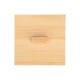 ESTIA ΚΟΥΤΙ ΑΠΟΘΗΚΕΥΣΗΣ & ΟΡΓΑΝΩΣΗΣ BAMBOO ESSENTIALS ΤΕΤΡΑΓΩΝΟ  9x9x6cm ΜΕ ΚΑΠΑΚΙ