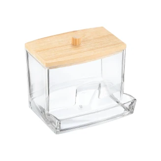 Κουτί Αποθήκευσης & Οργάνωσης Bamboo Essentials Για Μπατονέτες 9x7.5x7 Με Καπάκι Estia 02-17644