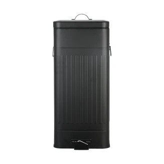 Κάδος Απορριμάτων 30Lt Estia Soft Close Mat Μαύρο 01-20040