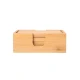 ESTIA ΣΟΥΒΕΡ BAMBOO ESSENTIALS 11x11cm ΜΕ ΘΗΚΗ 5 ΤΕΜ.