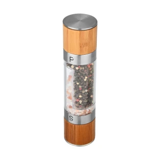 Μύλος Για Αλάτι-Πιπέρι Bamboo Essentials Διπλός Estia 01-20293
