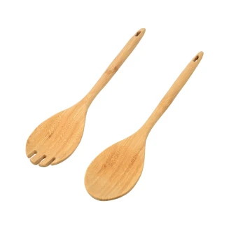 Κουτάλα & Πιρούνα Bamboo Essentials Σετ 2 Τεμαχίων Estia 01-20224