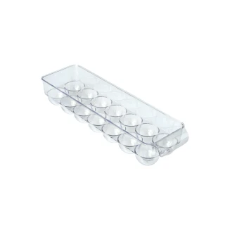 Κουτί Οργάνωσης Ψυγείου Πλαστικό 11x37cm Για Αυγά Estia 01-20637