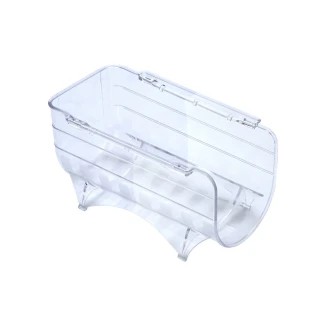 Κουτί Οργάνωσης Ψυγείου Πλαστικό 10x20cm Για Μπουκάλι Κρασί Estia 01-20149