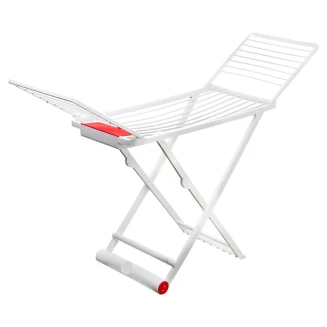 Απλώστρα Δαπέδου Pronto Dry Πλαστική Πτυσσόμενη 20m Με Ρόδες Μεταφοράς Estia 04-20491