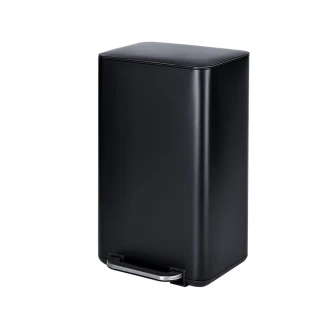 Κάδος Απορριμάτων 30Lt Estia Cubic Soft Close Μαύρος 01-20996