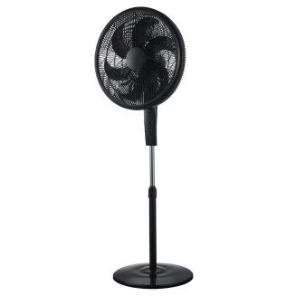 Ανεμιστήρας Σταντ Επιδαπέδιος Estia Aither 45cm 75w Μαύρος 06-21146