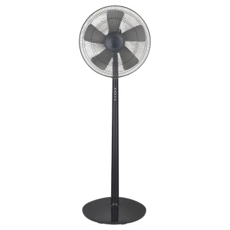 Ανεμιστήρας Σταντ Επιδαπέδιος Estia Levanto 40cm 55w Με Τηλεχειριστήριο Μαύρος 06-21108