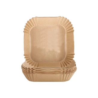 Αντικολλητικό Χαρτί Ψησίματος Estia Για Φριτέζα Αέρος Τετράγωνο Σετ 100 Τεμαχίων 20x20cm 01-26899