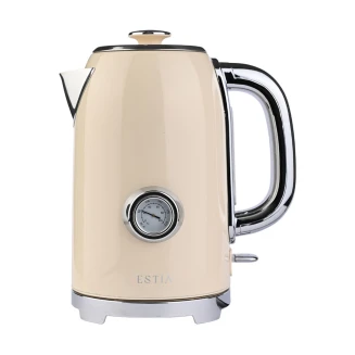Βραστήρας 1.7lt Estia 2200w Retro Epoque Ανοξείδωτος Κρέμ 06-38458