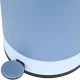 ESTIA ΧΑΡΤΟΔΟΧΕΙΟ ΜΠΑΝΙΟΥ TONE LAB SOFT CLOSE 6lt OPAL BLUE