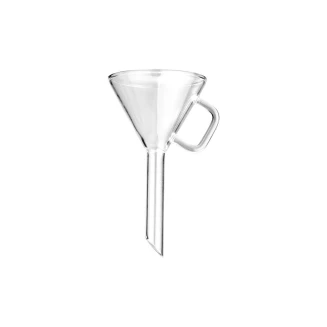 Χωνί Γυάλινο Με Λαβή 7.5x14cm 100ml Estia Allure 01-26257