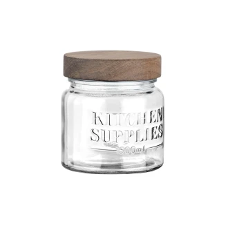 Δοχείο Αποθήκευσης 500ml Estia 10x10x11 Allure Γυάλινο 01-31503