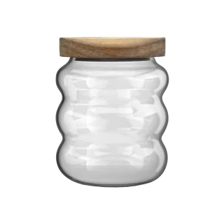 Δοχείο Αποθήκευσης 500ml Estia 9.5x9.5x12 Allure Γυάλινο 01-31510