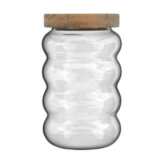 Δοχείο Αποθήκευσης 700ml Estia 9.5x9.5x15.8 Allure Γυάλινο 01-31527