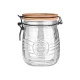 ESTIA ΔΟΧΕΙΟ ΑΠΟΘΗΚΕΥΣΗΣ ALLURE ΓΥΑΛΙΝΟ 750ml ΜΕ ΚΛΙΠ ΚΑΠΑΚΙ
